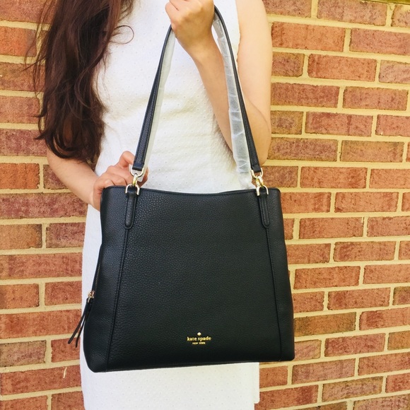 NWT Kate Spade triple compartment shoulder bag - Picture 12 of 13